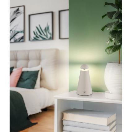 Globo - LED сензорна презареждаема настолна лампа с регулируема яркост LED/1,2W/5V 1200 mAh 2700/4500/6000K
