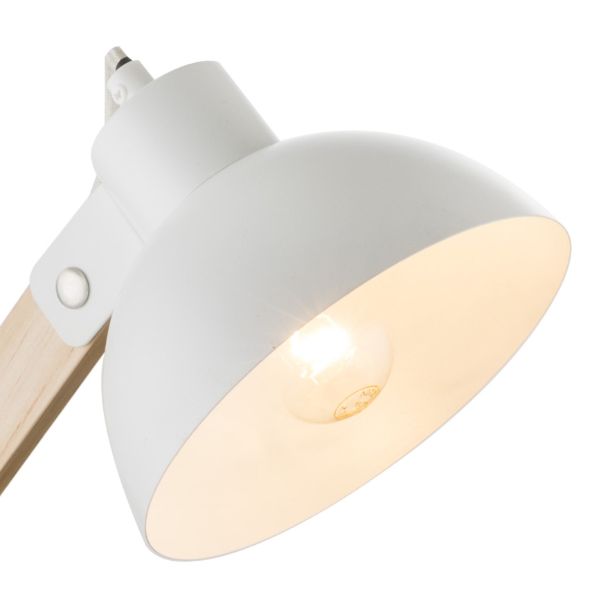 Globo - Настолна лампа 1xE27/40W/230V бук