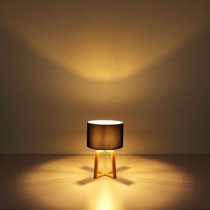 Globo - Настолна лампа 1xE14/40W/230V черна