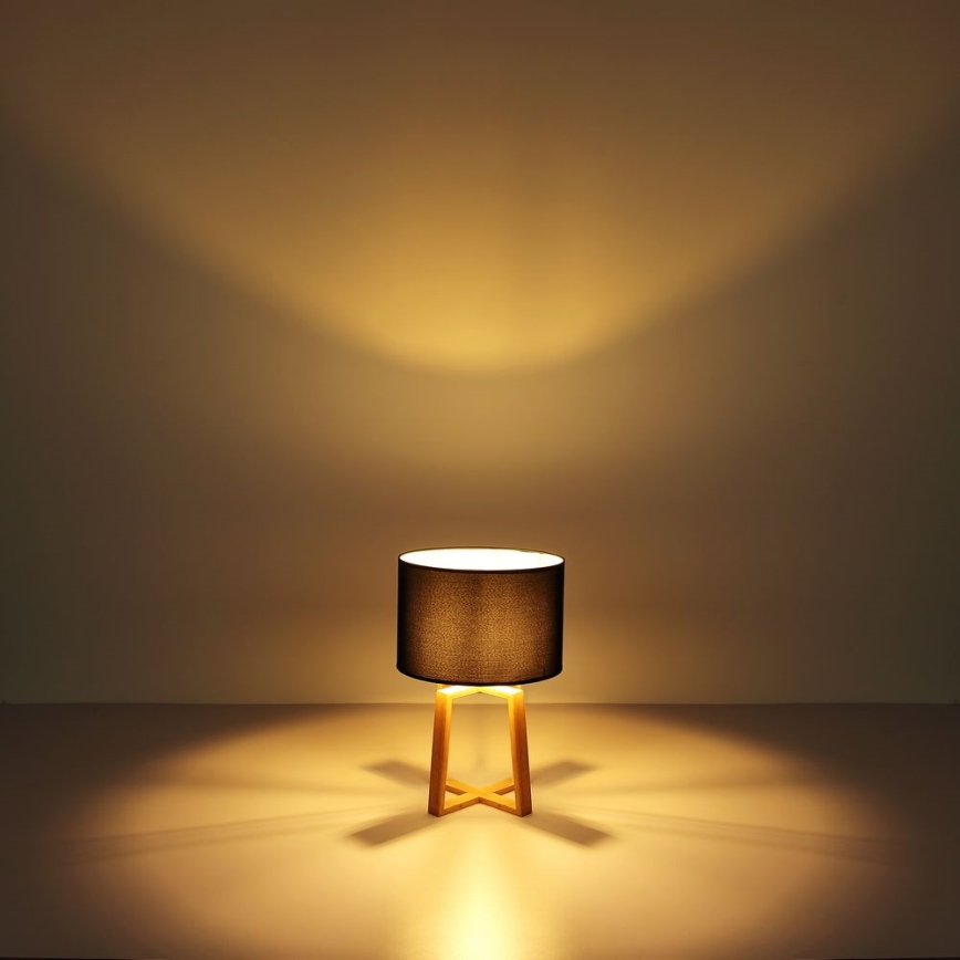 Globo - Настолна лампа 1xE14/40W/230V черна