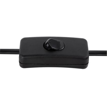 Globo - Настолна лампа 1xE14/40W/230V черна