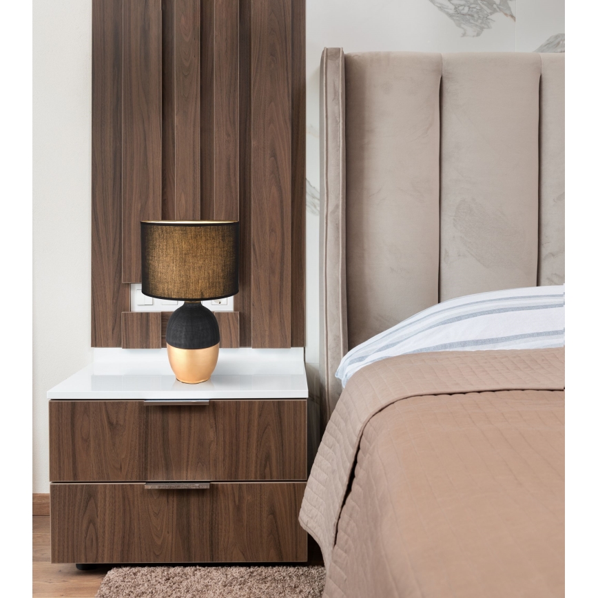 Globo - Настолна лампа 1xE14/40W/230V черен