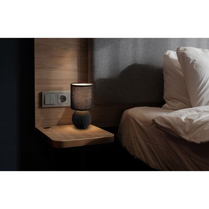 Globo - Настолна лампа 1xE14/40W/230V черен