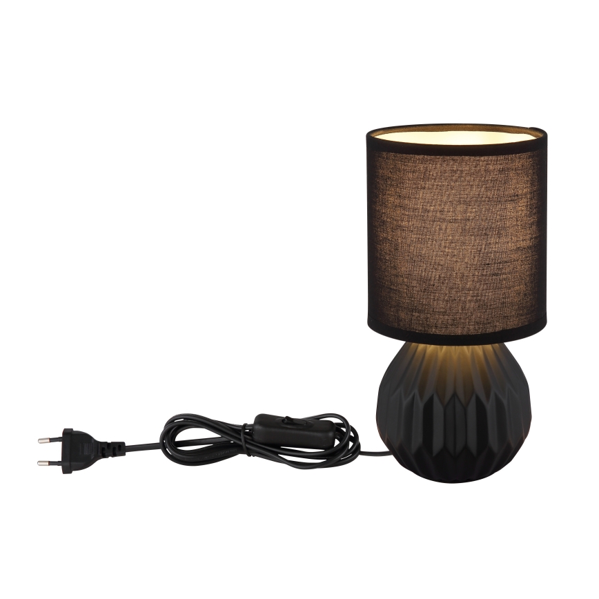Globo - Настолна лампа 1xE14/40W/230V черен
