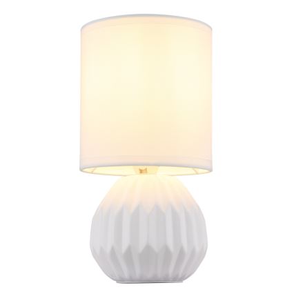 Globo - Настолна лампа 1xE14/40W/230V бял