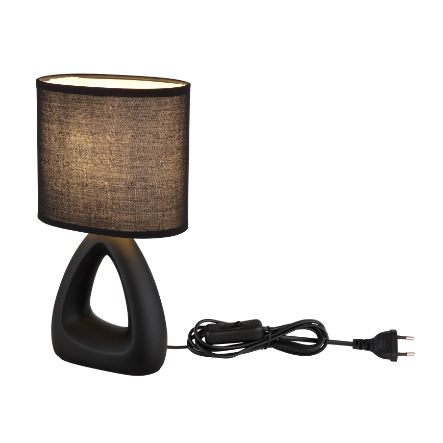 Globo - Настолна лампа 1xE14/40W/230V черен