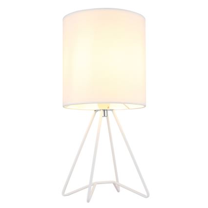 Globo - Настолна лампа 1xE14/40W/230V бяла