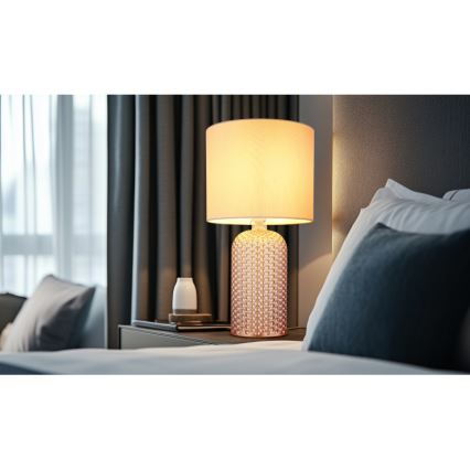 Globo - Настолна лампа 1xE27/60W/230V бежов