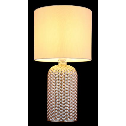 Globo - Настолна лампа 1xE27/60W/230V бежов
