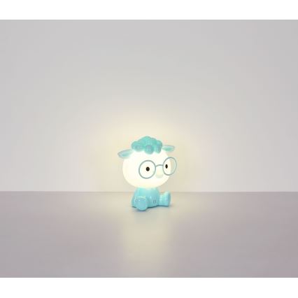 Globo - LED Димируемa акумулаторна детски малка нощна лампа LED/1W/5V 500 mAh син