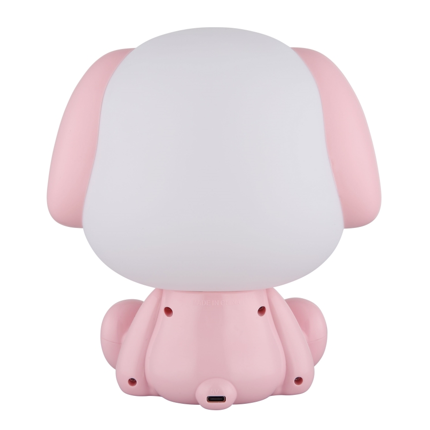 Globo - LED Димируема акумулаторна детски малка нощна лампа LED/1W/5V 500 mAh розов