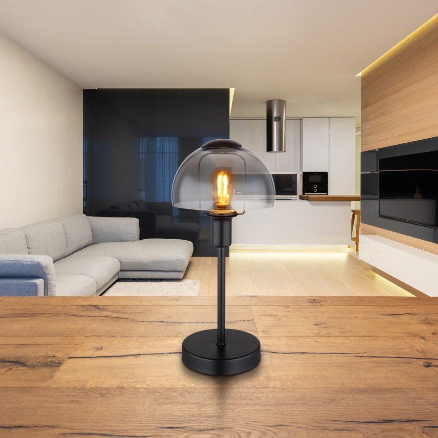 Globo - Маса докосване лампа 1xE14/25W/230V черен