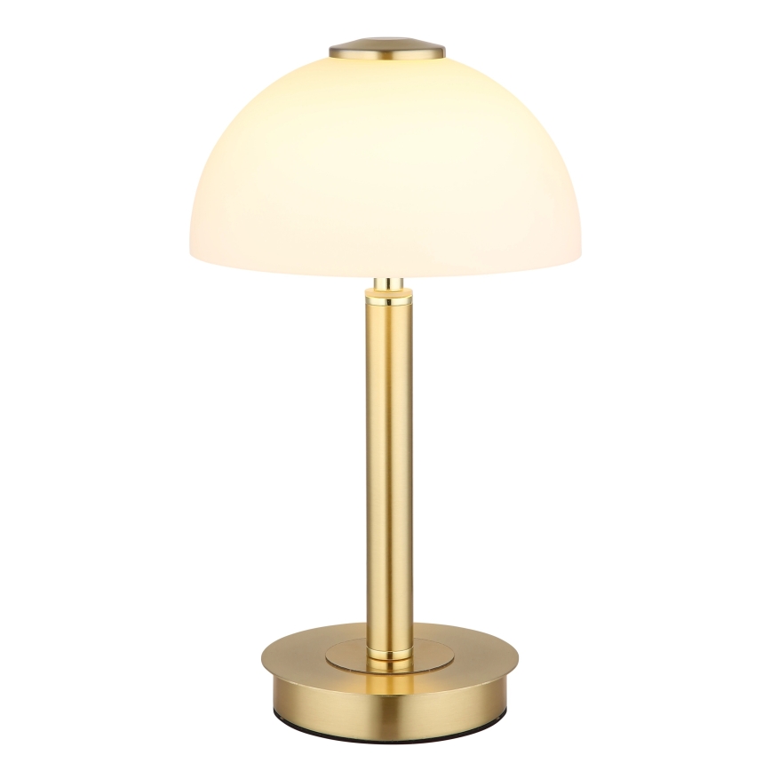 Globo - LED Димируема сензорна настолна лампа LED/7W/230V 3000K месинг