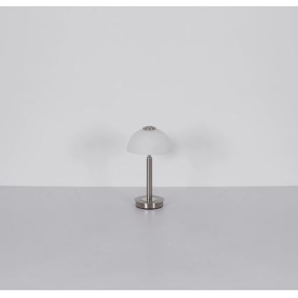 Globo - LED димируема сензорна настолна лампа LED/7W/230V 3000K матов хром