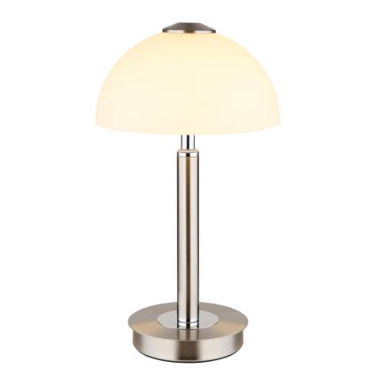 Globo - LED димируема сензорна настолна лампа LED/7W/230V 3000K матов хром