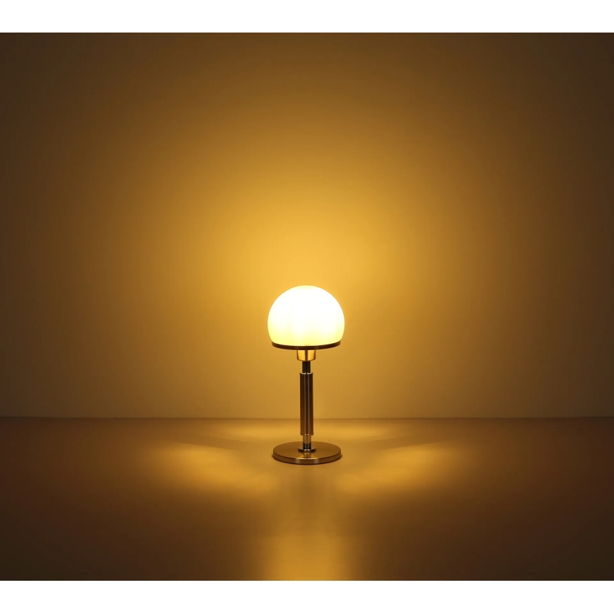 Globo - Настолна лампа 1xE27/40W/230V златист