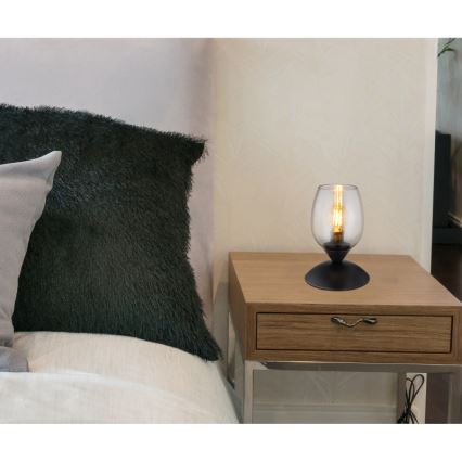 Globo - Маса докосване лампа 1xE14/25W/230V черен