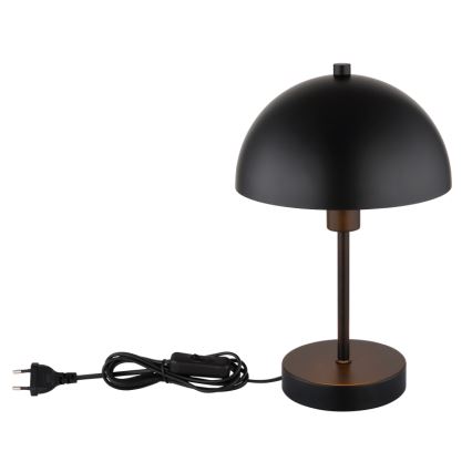 Globo - Настолна лампа 1xE14/40W/230V черна