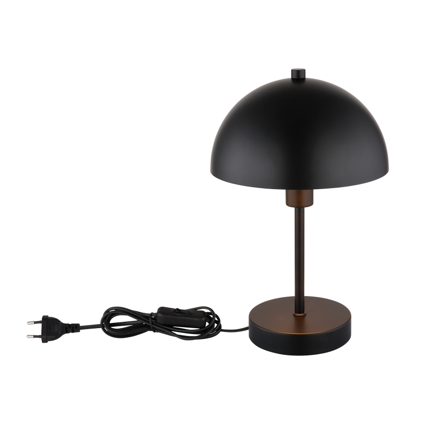 Globo - Настолна лампа 1xE14/40W/230V черна