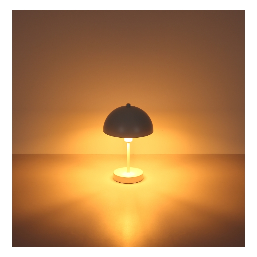 Globo - Бяла настолна лампа 1xE14/40W/230V