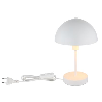 Globo - Бяла настолна лампа 1xE14/40W/230V