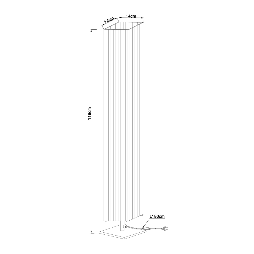 Globo - Стояща лампа 2xE27/40W/230V