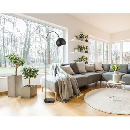 Globo - Лампион 1xE27/60W/230V черен