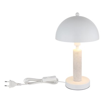 Globo - Настолна лампа 1xE14/40W/230V бяла