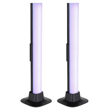 Globo RGB- К-кт 2x LED RGB Димируема настолна лампа 2в1 LED/2W/5V USB Wi-Fi Tuya