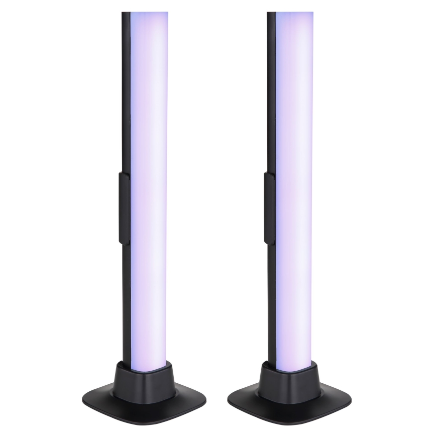 Globo RGB- К-кт 2x LED RGB Димируема настолна лампа 2в1 LED/2W/5V USB Wi-Fi Tuya