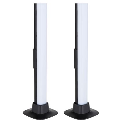 Globo RGB- К-кт 2x LED RGB Димируема настолна лампа 2в1 LED/2W/5V USB Wi-Fi Tuya