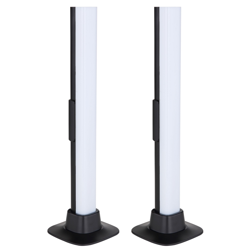 Globo RGB- К-кт 2x LED RGB Димируема настолна лампа 2в1 LED/2W/5V USB Wi-Fi Tuya