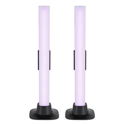 Globo RGB- К-кт 2x LED RGB Димируема настолна лампа 2в1 LED/2W/5V USB Wi-Fi Tuya