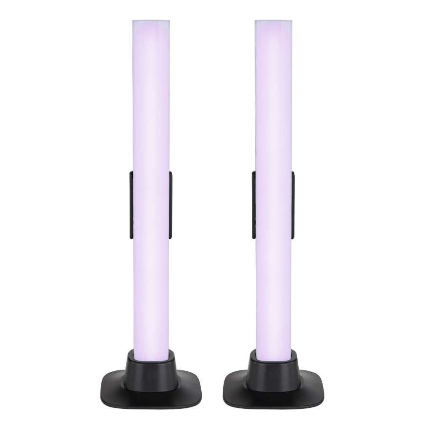 Globo RGB- К-кт 2x LED RGB Димируема настолна лампа 2в1 LED/2W/5V USB Wi-Fi Tuya