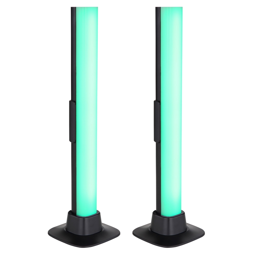 Globo RGB- К-кт 2x LED RGB Димируема настолна лампа 2в1 LED/2W/5V USB Wi-Fi Tuya