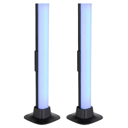Globo RGB- К-кт 2x LED RGB Димируема настолна лампа 2в1 LED/2W/5V USB Wi-Fi Tuya