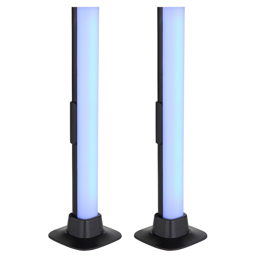 Globo RGB- К-кт 2x LED RGB Димируема настолна лампа 2в1 LED/2W/5V USB Wi-Fi Tuya