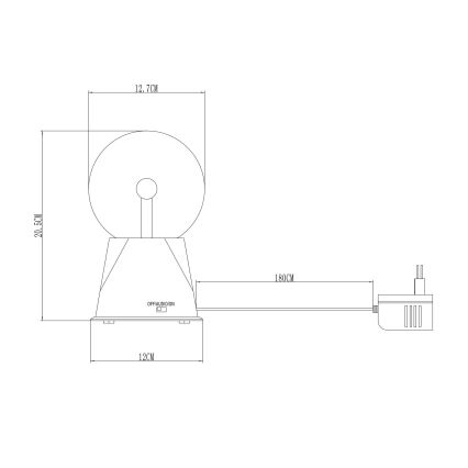 Globo - LED Настолна лампа LED/3,6W/230V