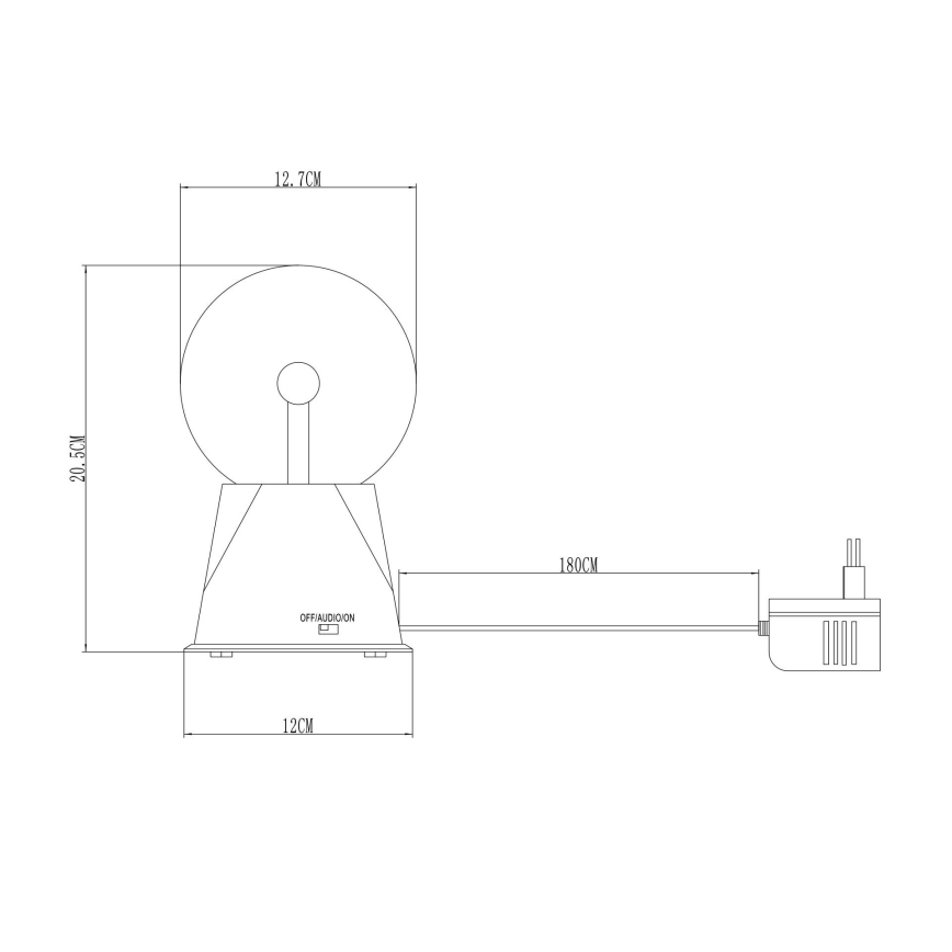 Globo - LED Настолна лампа LED/3,6W/230V