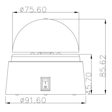 Globo - LED Декоративна лампа 6xLED/0,06W/3xAA