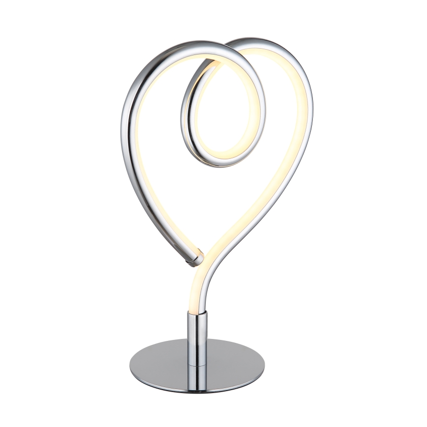 Globo - LED Настолна лампа LED/6W/230V лъскав хром