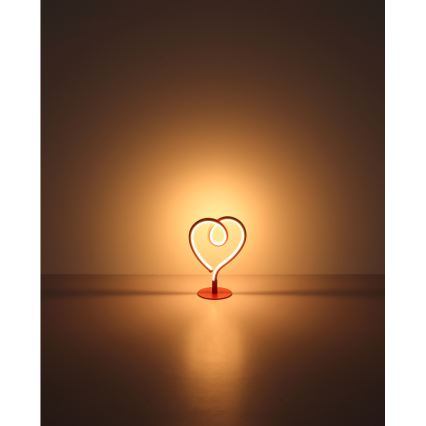 Globo - LED Настолна лампа LED/6W/230V червен