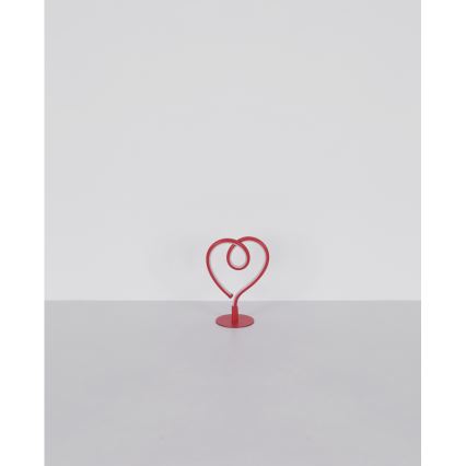 Globo - LED Настолна лампа LED/6W/230V червен