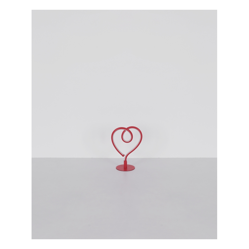 Globo - LED Настолна лампа LED/6W/230V червен