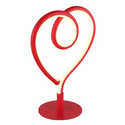 Globo - LED Настолна лампа LED/6W/230V червен