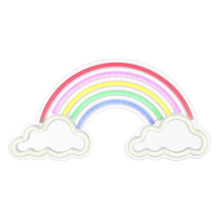 Globo - LED неонова стенна декорация LED/3W/USB дъга