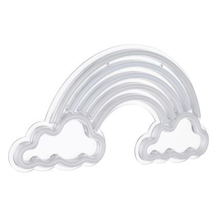 Globo - LED неонова стенна декорация LED/3W/USB дъга