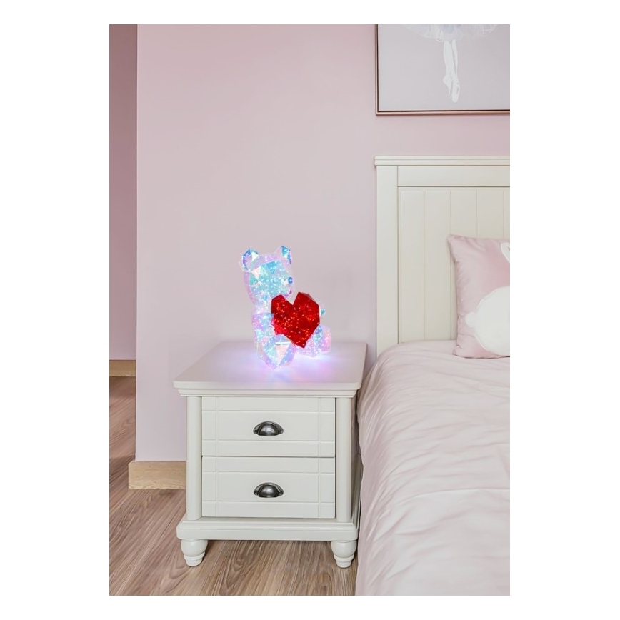 Globo - LED Декорация на маса LED/6W/5V USB мечка