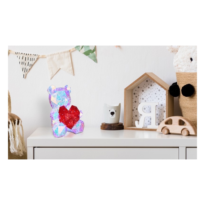 Globo - LED настолна декорация LED/6W/5V USB мече