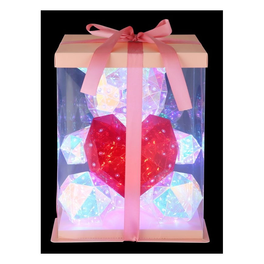 Globo - LED настолна декорация LED/6W/5V USB мече